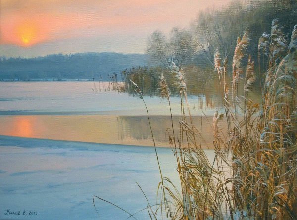 Палачёв картины зимы с названиями