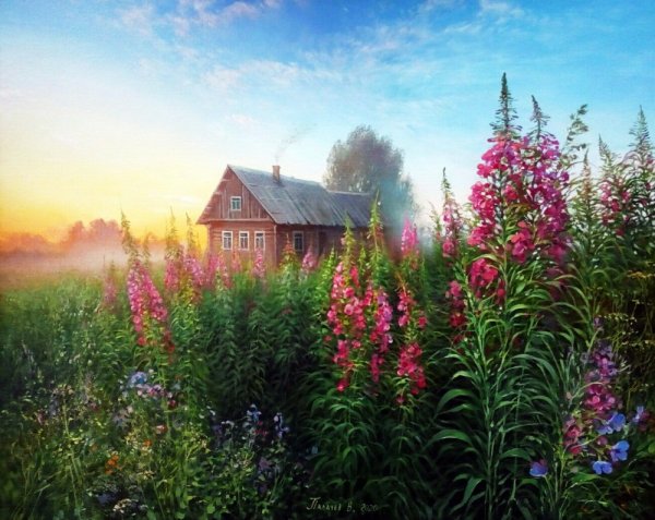 Художник палачев Вячеслав Николаевич Утренняя роса