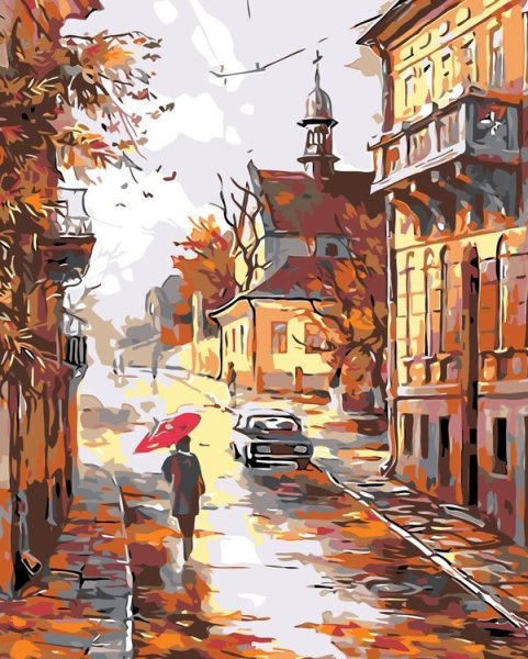 Городской пейзаж живопись