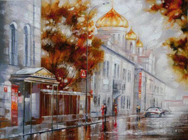 Художник Сыдорив Зиновий , Кремль , набережная