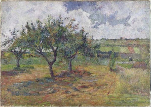 Поль Гоген семейная прогулка