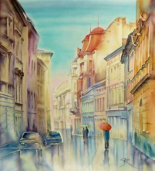 Елена Королюк батик