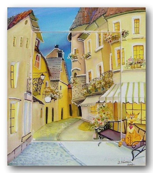 Алиса Майская батик