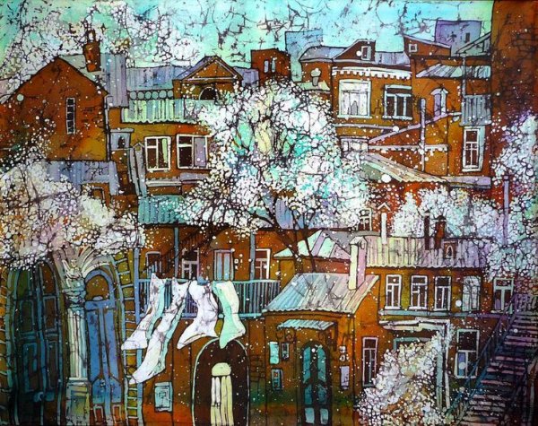 Голованова Марина батик