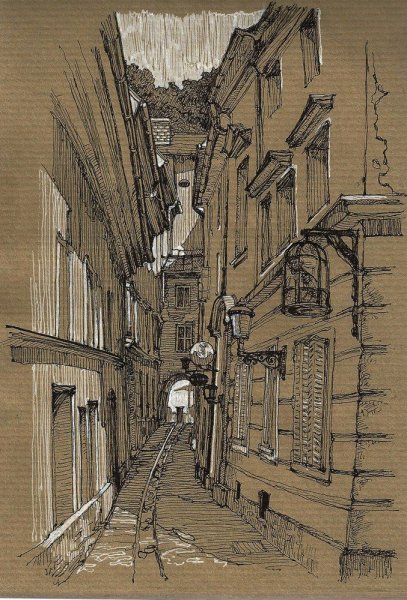 Зарисовки городского пейзажа