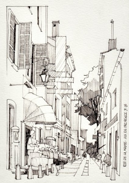 Пейзаж в графике