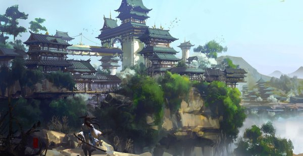 Древний Китай арт деревня