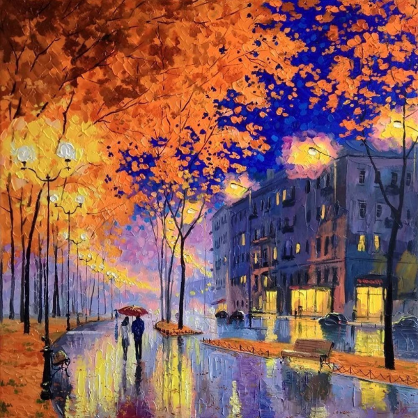 Канадский художник Ричард Савойя картины