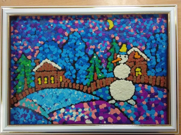 Рисование зима