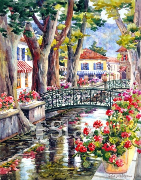 Гобеленовые картины городской пейзаж