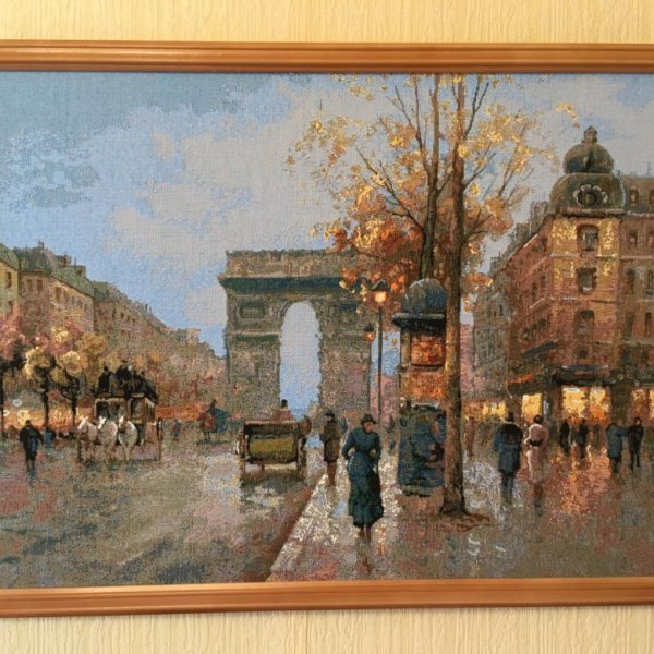 Гобелен Вечерний Париж