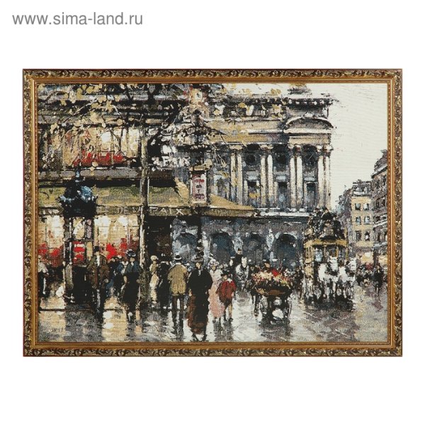 Гобеленовая картина Вечерний Париж