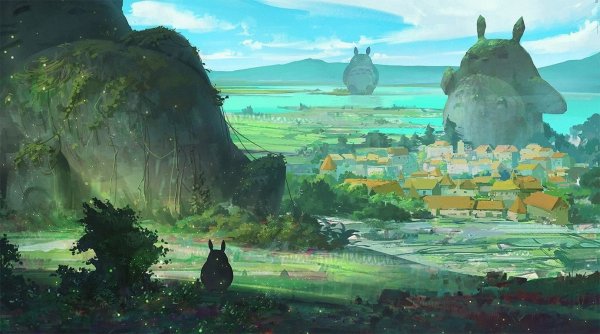 Аниме фон Хаяо Миядзаки
