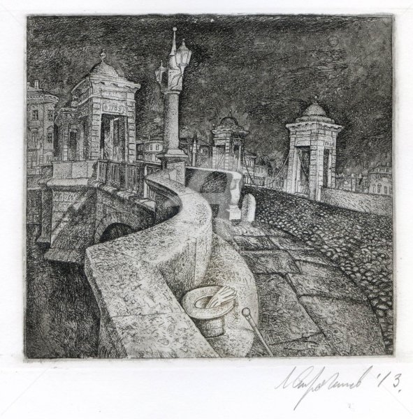 Леонид Строганов художник-график