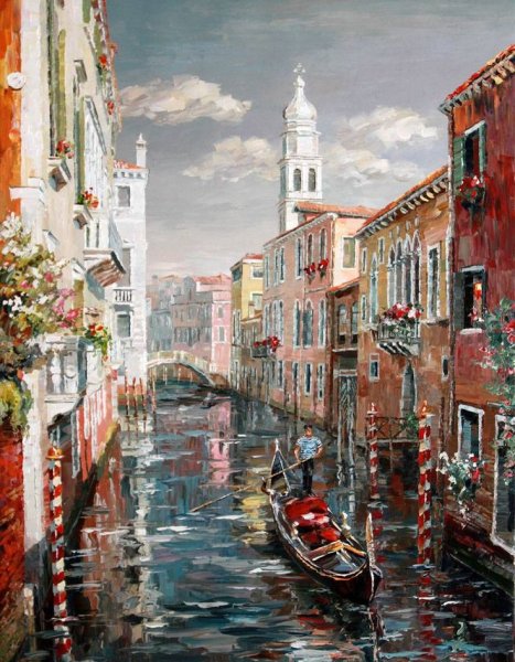 Картина на холсте Венеция