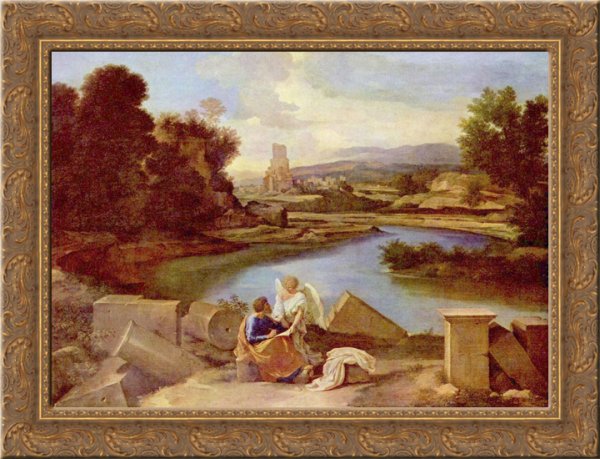 Пуссен пейзаж с геркулесом и Какусом