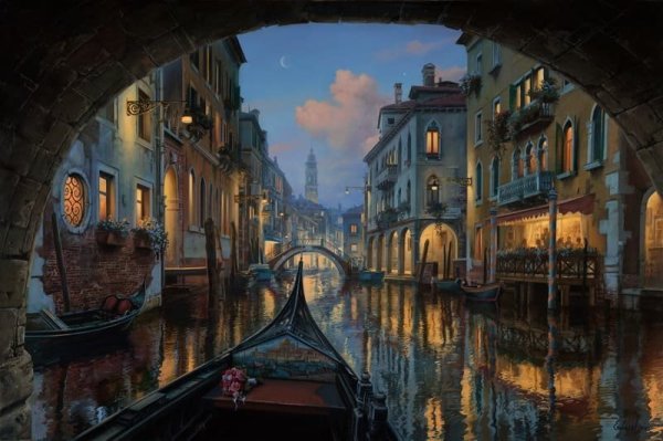 Живопись Евгений Лушпин Венеция