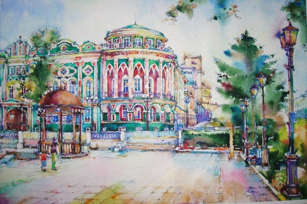 Дом Севастьянова Екатеринбург живопись