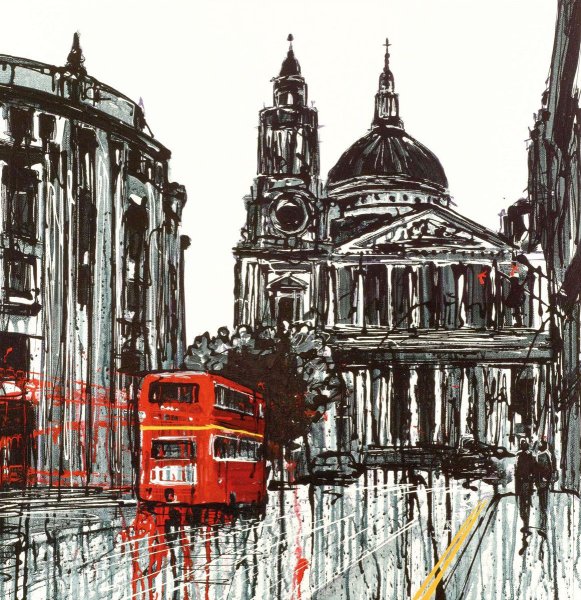 Городской скетчинг Лондон