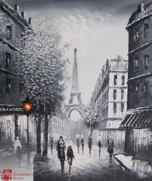 Алексей Бутырский картины Париж