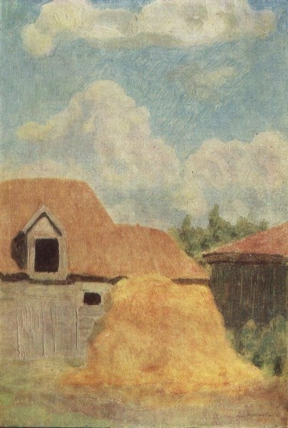 Н.П. Крымов «пейзаж с грозой»