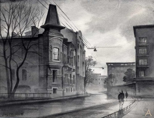 Олег Ильдюков картины набережная канала Грибоедова