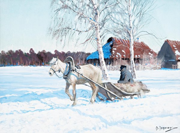 Художник Егоров Андрей Афанасьевич 1878-1954