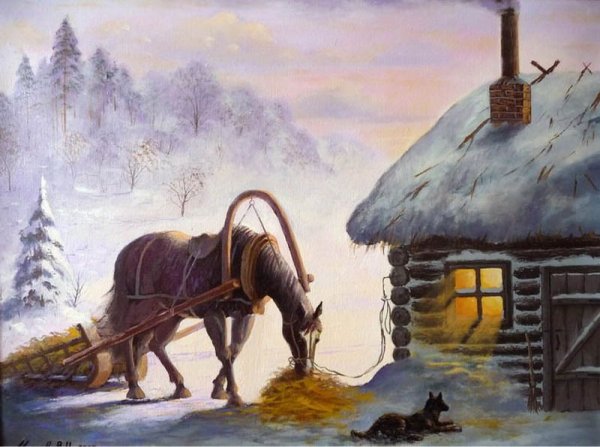 Саврасов зимняя тройка