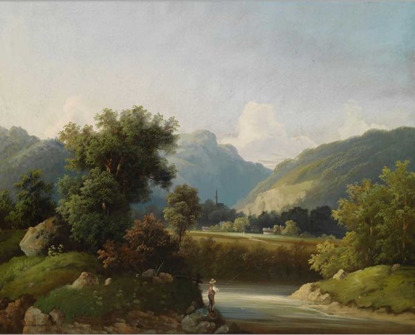 Художник Maximilian Joseph Haushofer