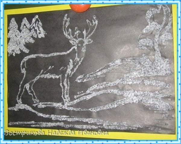 Нетрадиционное рисование в старшей группе