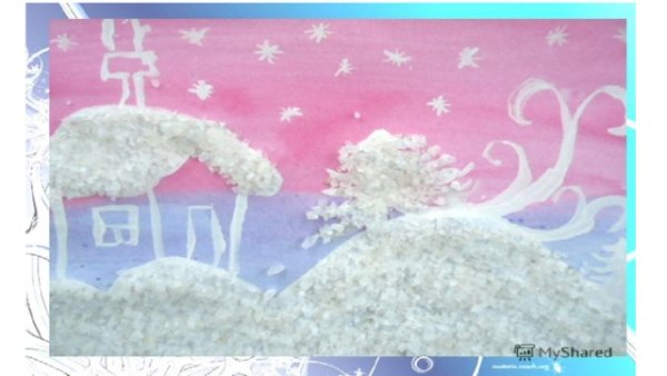 Картины из соли своими руками