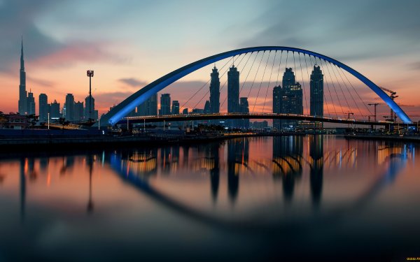 Городской пейзаж Дубай