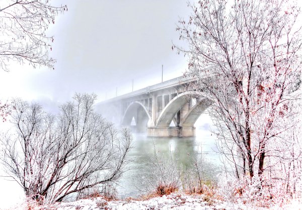 Снежный пейзаж