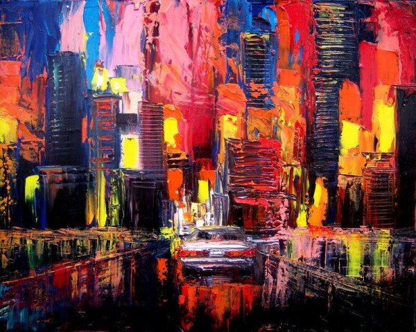 Абстрактный пейзаж