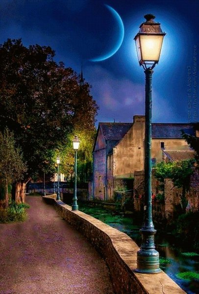 Фонарь на улице