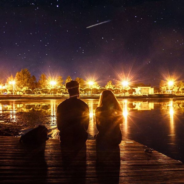 Осень город дождь