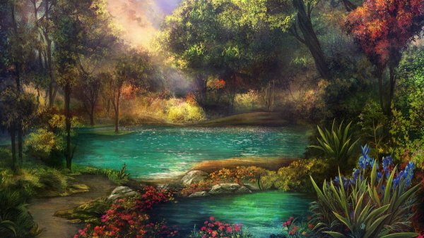 Сказочная природа