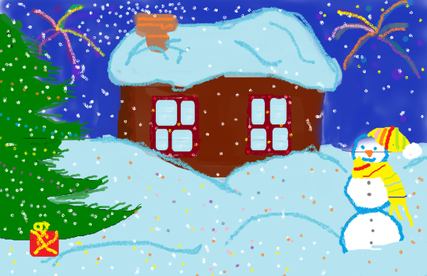 Сказочные зимние пейзажи