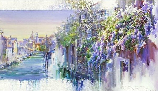 Илья Горгоц городские пейзажи