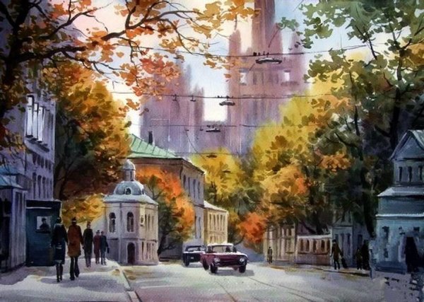 Скатерть ПВХ 60х90 см Париж