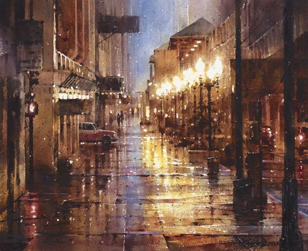 Алексей Шалаев городской пейзаж