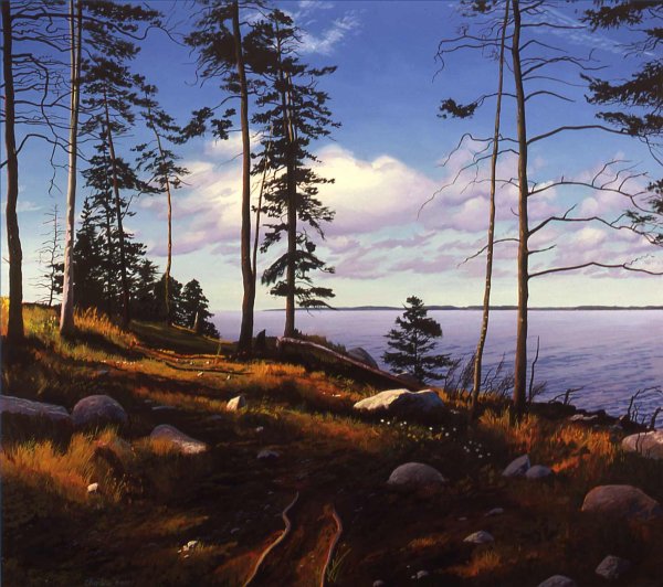 Реалистичные пейзажи художника Артура Чартова