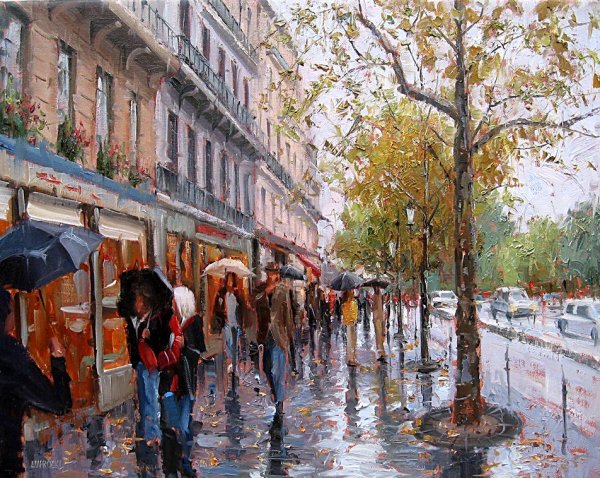 Художник Эжен Джей Папроски (e. j. Paprocki )