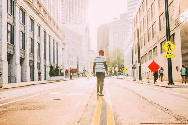 Дорога в городе