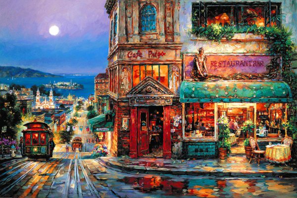 Художник ЦАО ёнг (cao Yong)