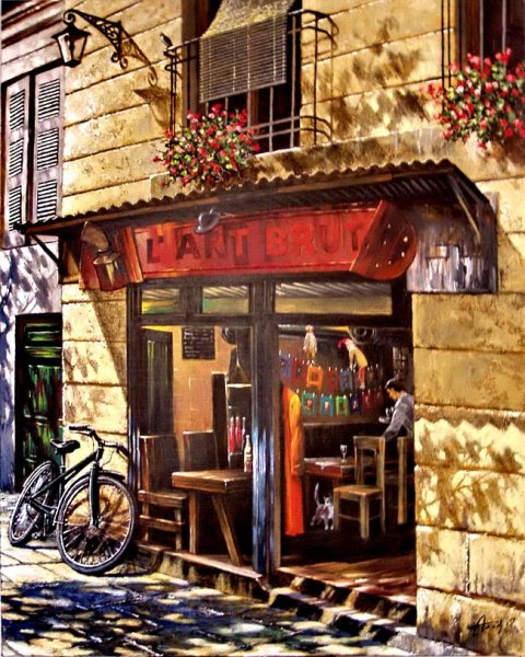 Аркадий Острицкий городские пейзажи