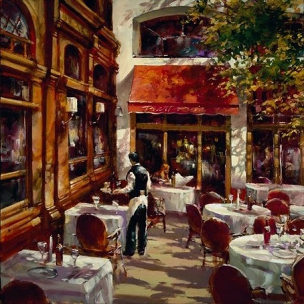 Брент Хейтон художник- Париж