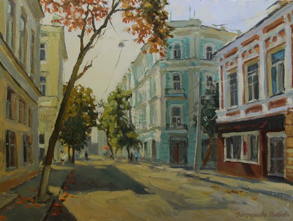 Художник на набережной Ростов на Дону