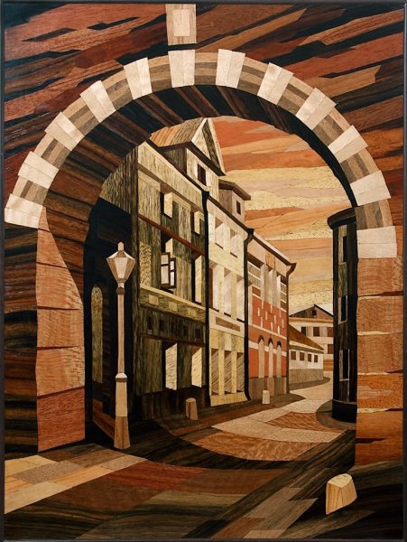 Техника Маркетри деревянная мозаика