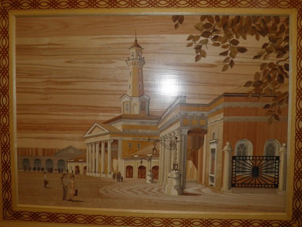 Петербургские краснодеревщики Маркетри